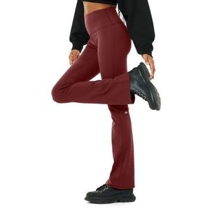 ALO Yoga Burgundy Leggings
